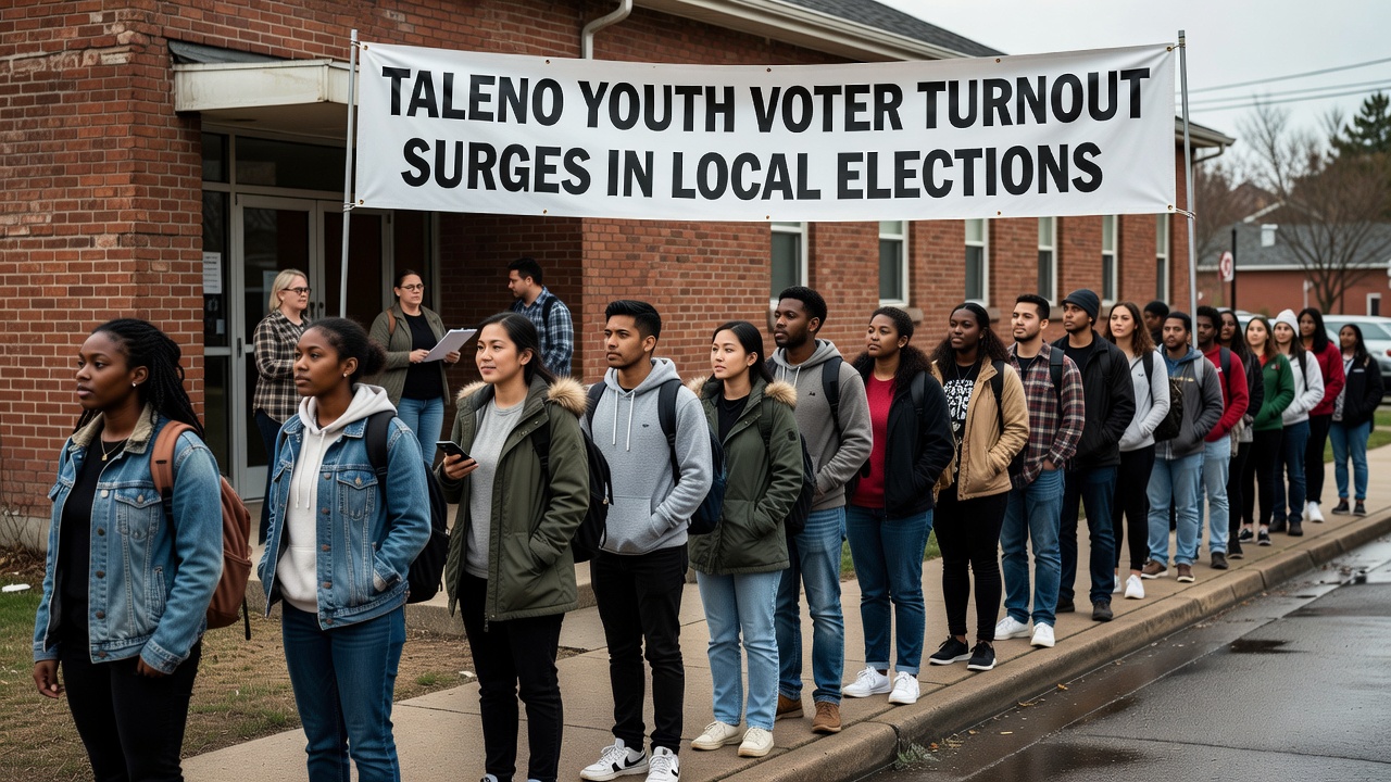 Taleno Youth Voter Turnout Surges in Local Elections